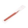2 Pieces Straight and Curved Tip Tweezers Nipper for Eyelash Extensions, Orange & Black Stainless Steel False Lash Application Tools By G.S ONLINE STORE view 3