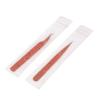 2 Pieces Straight and Curved Tip Tweezers Nipper for Eyelash Extensions, Orange & Black Stainless Steel False Lash Application Tools By G.S ONLINE STORE view 4