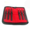 6pcs Non-Magnetic Steel Fine Curved Tip Tweezers Forceps Anti-Static ESD By G.S Online Store view 2