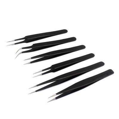 6pcs BGA Precision Tweezer, Set Antistatic Tweezers Stainless Steel Tweezers By G.S Online Store