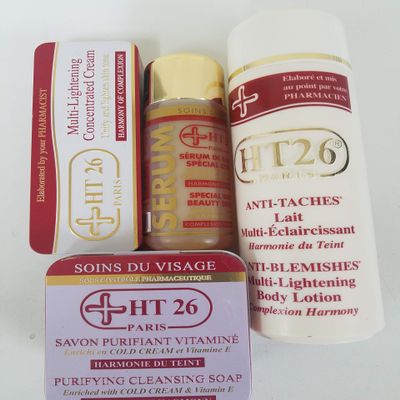 HT26 SILVER PACK CLEARING LOTION-SERUM-CREAM-SOAP