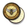 Sweet Comb Chicago: Beeswax Beard Conditioner, Strong Hold for Your Beard, Strengthens & Softens Beards & Mustaches - Leave in Conditioner Wax for Men view 1