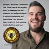 Sweet Comb Chicago: Beeswax Beard Conditioner, Strong Hold for Your Beard, Strengthens & Softens Beards & Mustaches - Leave in Conditioner Wax for Men view 2