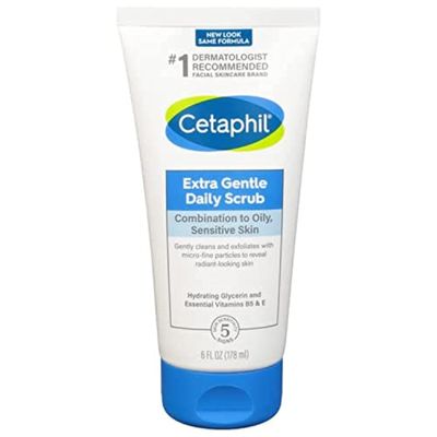 Cetaphil Extra Gentle Daily Scrub, 6 Fluid Ounce