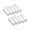 10 Pieces EVA Sponge Nail File Buffer Buffing Sanding Block Grit Manicure Nail Shaping Tool Pedicure Care for Fingernails and Toenails(White) view 1