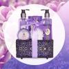 BRUBAKER Cosmetics Home Spa Gift Basket - Lavender & Magnolia Scent - 7 Pcs Luxury Bath & Body Gift Set for Women and Men view 2