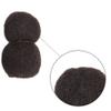 Tight Afro Kinky Bulk Hair 100% Human Hair For DreadLocks,Twist Braids Hair 2pcs,2 OZ (14inch, Medium Brown #4) view 3