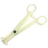MallGoodies Acrylic Septum Ring Piercing Clamp Forcep Tube Tunnel Barrel with Ratchet for Nose view 1