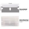 REXBETI 100PCS Single Edge Razor Blades, Industrial Razor Blades for Scraper, Suitable for Removing Labels, Decals, Stickers and Old Paint view 3