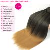 8Packs 20" Pre stretched Braiding Hair Professional Braiding Crochet Hair For Various Crochet Braids Or Twists Itch Free Yaki Perm Straight Light Synthetic Hair Hot Water Set T1B/27# view 3