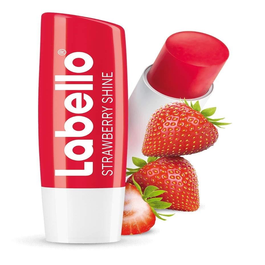6 x Labello Strawberry Lip Balm