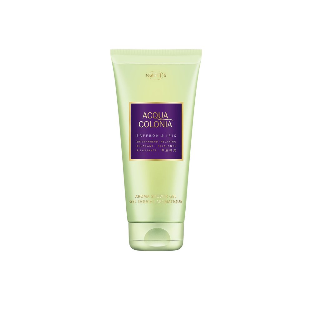 4711 238642 6.8 oz Acqua Colonia Saffron & Iris Aroma Shower Gel