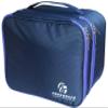 Travel Organizer Underwear Bag - Large Double Layer Packing Storage Bag - Fits Large Bra, Socks, Underpants, Cosmetic, Toiletry kit (Dark Blue) view 1