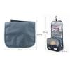 Aimeely Unisex Classic Multifunctional Hanging Toiletry Organizer Portable Travle Makeup Bag Red view 3