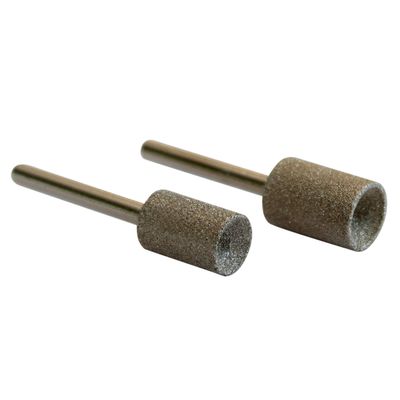 Diamondg - Professional Diamond Nail Rotary Grinder Bits Dogs - Painless Nail Trimmer Bits Won't Pull Hair or Get Hot - Pack of 2 (1 Large, 1 Small)