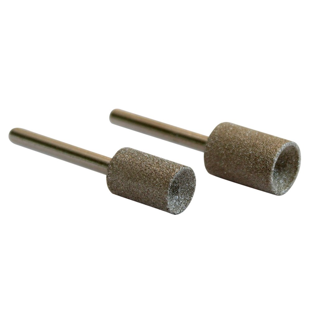 Diamondg - Professional Diamond Nail Rotary Grinder Bits Dogs - Painless Nail Trimmer Bits Won't Pull Hair or Get Hot - Pack of 2 (1 Large, 1 Small)