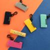 Beautyflier Cute Elastic Lip Balm Holder Keychain, Lipstick Sleeve Lip Gloss Sleeve Holder for Burts Bees Chapstick view 2