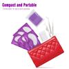 5 Pairs Under Eye Pads With Eyelash Holder Pallet and Brush and Tweezers Set, Lint Lash Extension Eye Gel Patches for Eyelash Extension Eye Mask Beauty Tool view 4