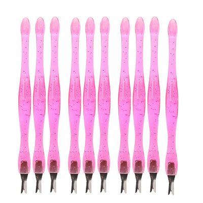 10pcs Cuticle Trimmer Dead Skin Removal Fork Nail Trimmer Cutter Art Dead Skin Fork Remover Cuticle Pusher and Trimmer Nippers Nail Cuticle Trimmers Nails Manicure Nail Clippers