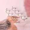10 Pcs Silver Spiral Hair Pins Twist Screw Hair Pins DIY Hair Style Hair Clip Hair Accessories for Women and Girls view 2