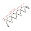 10 Pcs Silver Spiral Hair Pins Twist Screw Hair Pins DIY Hair Style Hair Clip Hair Accessories for Women and Girls view 4
