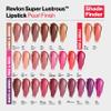 Revlon Lipstick, Super Lustrous Lipstick, Creamy Formula For Soft, Fuller-Looking Lips, Moisturized Feel, Champagne On Ice (205), 0.15 oz view 4