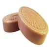 2 Pc Patchouli Scented Shea Soap Set - Concho Design - Large Bars view 1