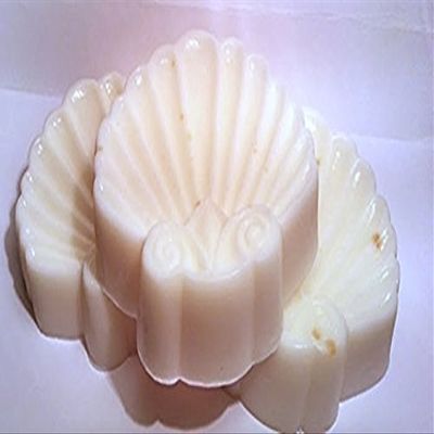 3 Seashell Black Orchid Scented Shea Butter Goat Milk Soap