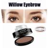 GL-Turelifes 3 Pairs of Seals Eyebrow Stamp with Brow Brush Perfect Eye Brow Power One Second Make Up Nature Brow(Dark Brown) view 3