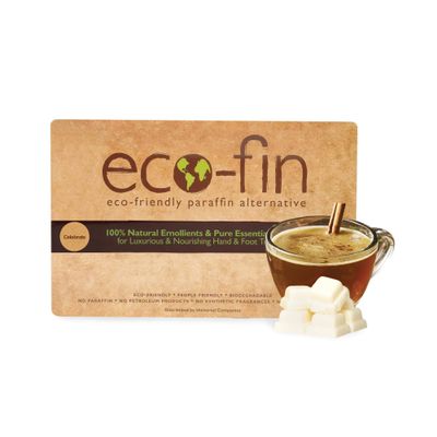 Eco-Fin Celebrate Paraffin Wax Alternative | 100% Plant-Based, Butter Rum Essence | 40 Pc. Tray