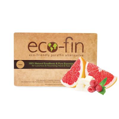 Eco-Fin Happy Paraffin Wax Alternative | 100% Plant-Based, Raspberry & Grapefruit | 40 Pc.
