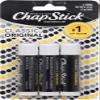 ChapStick Classic Original Lip Balm Tubes, Lip Care - 0.15 Oz (Pack of 3) view 2