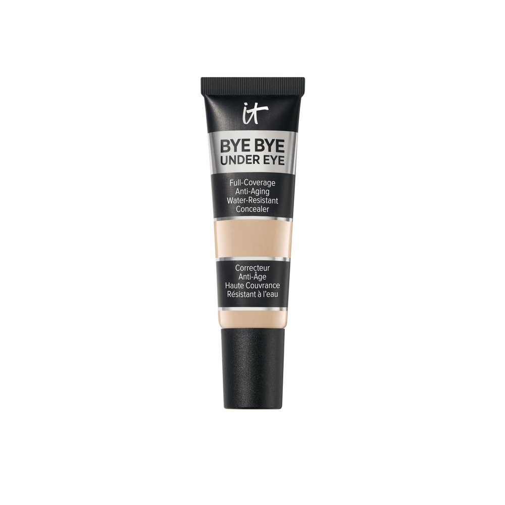 IT Cosmetics Bye Bye Under Eye Concealer (Medium) - Water-Resistant, Full Coverage Brightening Concealer For Dark Circles, Fine Lines, Redness & Discoloration, Anti-Aging, 24H Wear - 0.4 fl oz