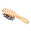 Bass Brushes | Style & Detangle Hair Brush | Professional Grade Nylon Pin | Pure Bamboo Handle | Small Paddle | Striped Finish | Model SPB - SB view 4