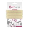 Burlybands Large Hair Ties for Thick, Heavy or Curly Hair - Non-Slip, Non-Damage, Seamless Women's Ponytail Scrunchies - Blonde, 3 Pcs view 1
