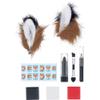 Almar Sales Company INC Fox Makeup Kit for Teens and Adults, Halloween Makeup, 8 Pieces view 2