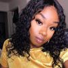 130 Density Wavy Lace Front wigs human hair with baby Hair Virgin Brazilian Natural Water Wave human hair wigs Free Part for black Women (16 inch, lace front wig) view 4