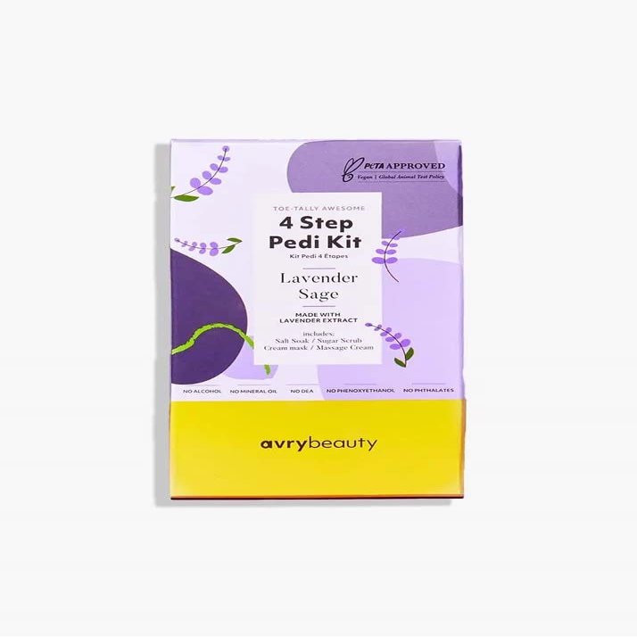 AvryBeauty 4 Step Spa Kit - Lavender & Sage, 1 ct.