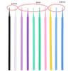100 PCS Disposable Micro Brush Swab Applicators Eyelash Extension Mascara Wands (Pink) view 3