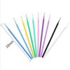 100 PCS Disposable Micro Brush Swab Applicators Eyelash Extension Mascara Wands (Purple) view 4