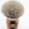 Frank FS shaving Manchurian Silvertip Badger Hair Shaving Brush Knot size 26mm view 2