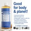 Dr. Bronner's - Pure-Castile Liquid Soap (Peppermint, 32 ounce) - Made with Organic Oils, 18-in-1 Uses: Face, Body, Hair, Laundry, Pets and Dishes, Concentrated, Vegan, Non-GMO view 3