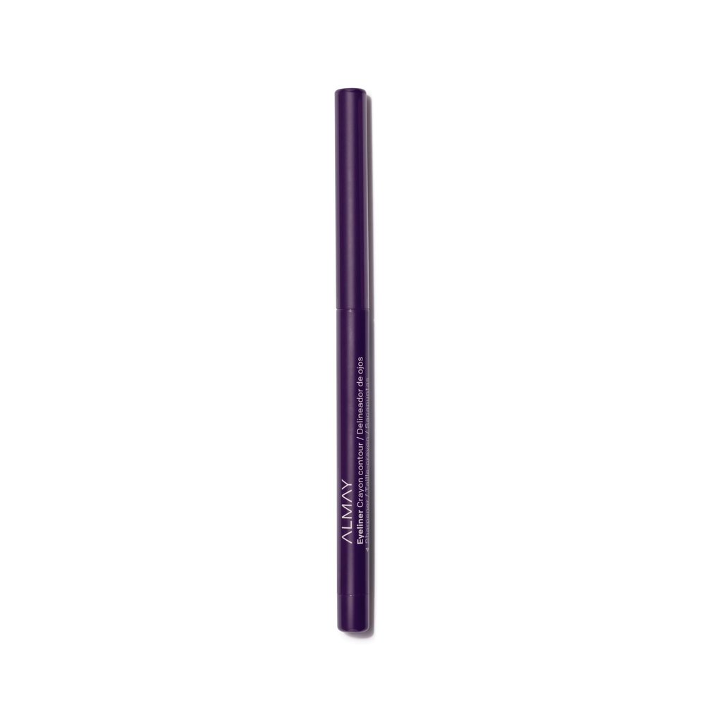 Almay All-Day Eyeliner Pencil, Hypoallergenic, Cruelty-Free, Smudge-Proof, Ophthalmologist Tested, Stocking Stuffer for Women, Black Amethyst, 0.01 oz