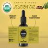 Earth N Pure Jojoba Oil Cold Pressed Natural and Therapeutic Grade for Skin & Hair 30 ml view 2