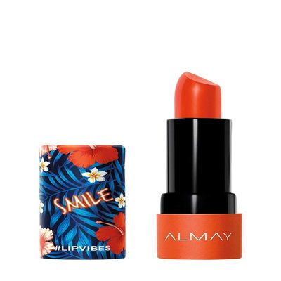 Almay Lip Vibes, Smile, 0.14 Ounce, matte lipstick