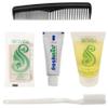 Moda West 96 Hygiene Kits - Bulk Case of Wholesale Basic Toiletry Kits for Men, Women, Travel, Charity 5 Pc Kit view 2