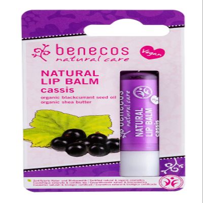 Benecos Natural Vegan Lipbalm - Cassis