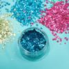 Biodegradable Eco Chunky Glitter by Moon Glitter - 100% Cosmetic Bio Glitter for Face, Body, Nails, Hair and Lips - 3g Set of 6 - plus Glitter Fix Gel view 4