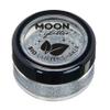 Biodegradable Eco Glitter Shakers by Moon Glitter - 100% Cosmetic Bio Glitter for Face, Body, Nails, Hair and Lips - 5g - Silver view 1