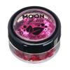 Biodegradable Eco Chunky Glitter by Moon Glitter - 100% Cosmetic Bio Glitter for Face, Body, Nails, Hair and Lips - 3g - Pink view 1